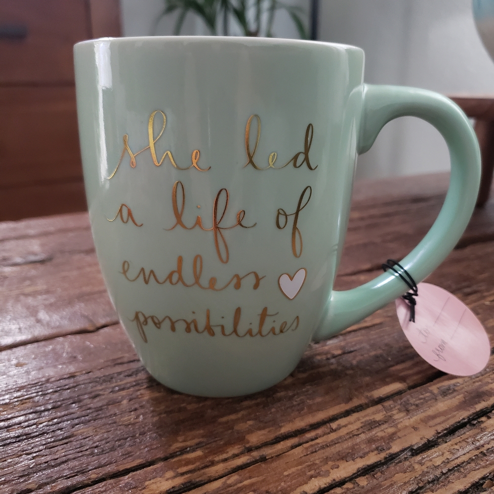 Mint Green Inspirational Mug
